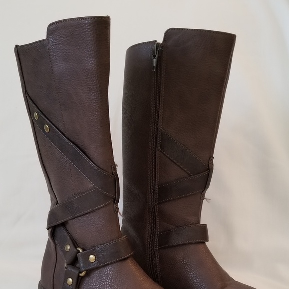 Kenneth Cole Brown Danica Girls Riding Boots Sz 2 - Picture 5 of 8